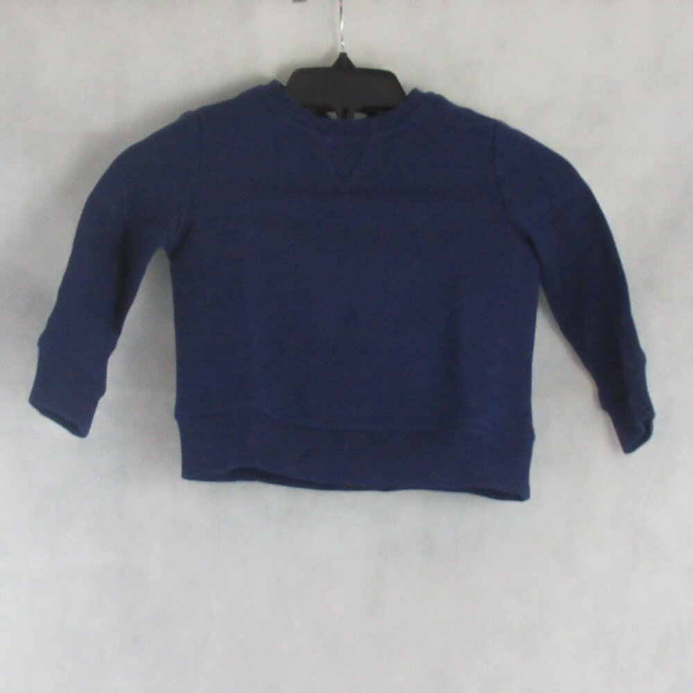 Charter Club Unisex Kids Boys Girls Crewneck Fleece Pajama Top, Medieval Blue